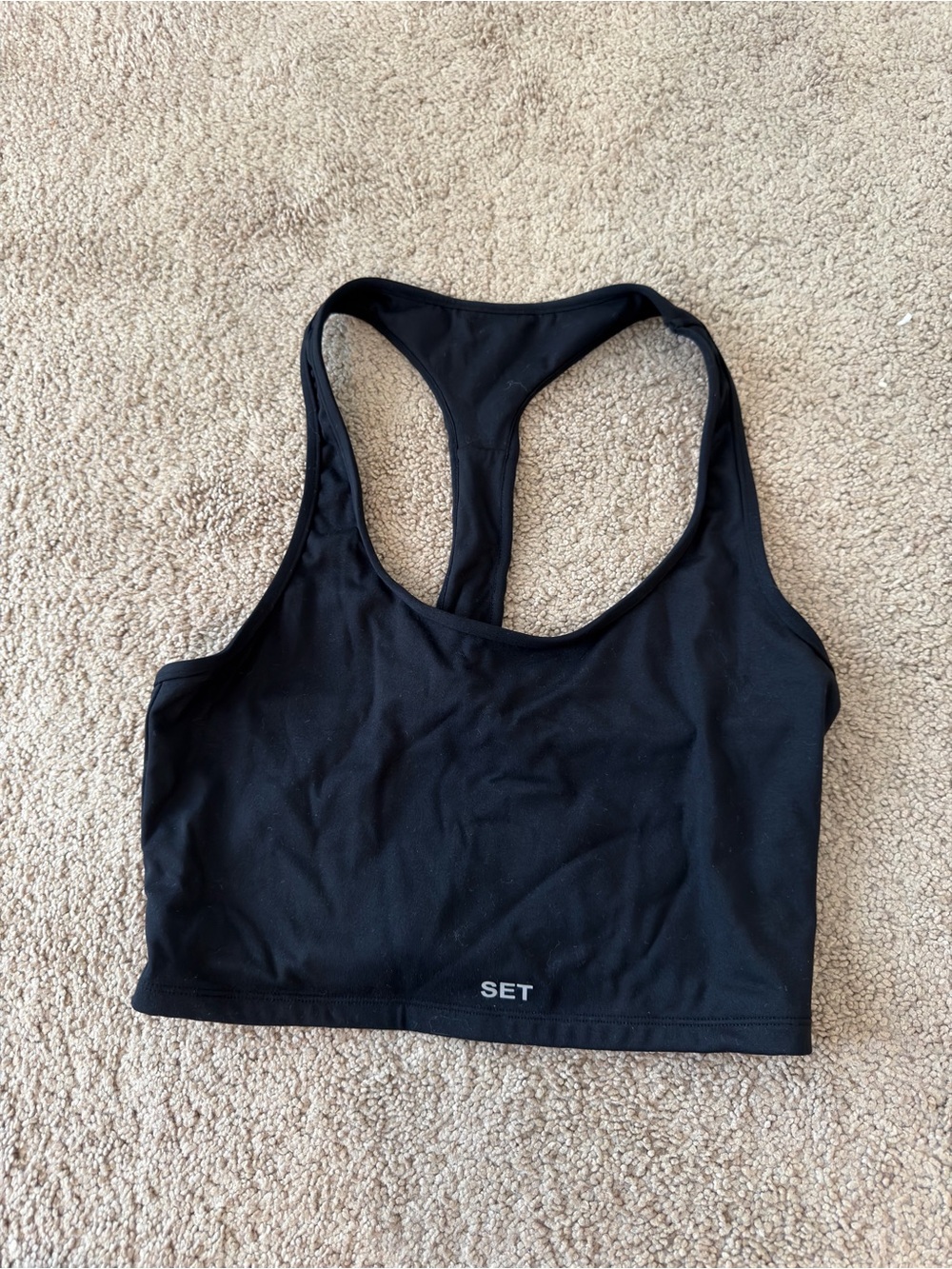 Set Active Cropped Top
